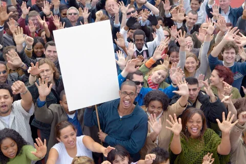 A group of people
